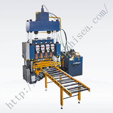 Steel grating welding machine