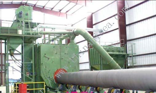 Steel Tube Shot Blasting Machine