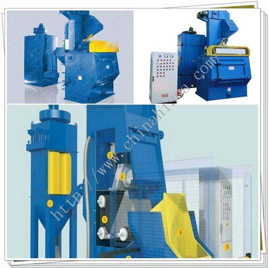 Rubber Belt Abrasive Blasting Plant