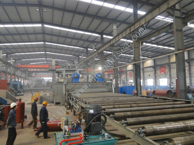 Assembly of shot blasting machine.jpg