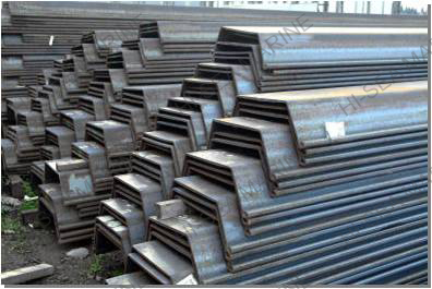 700*550 U Shaped Cold Bening Steel Sheet Pile