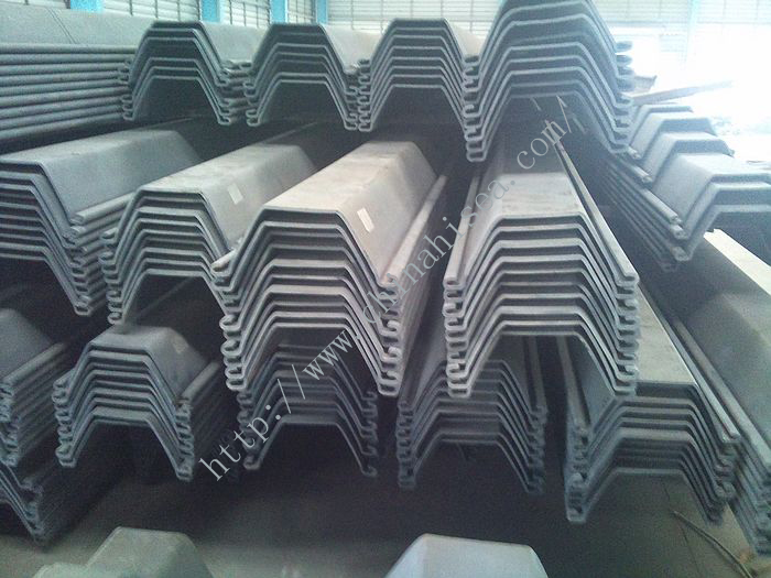 570*360 U Shaped Cold Formed Steel Sheet Pile