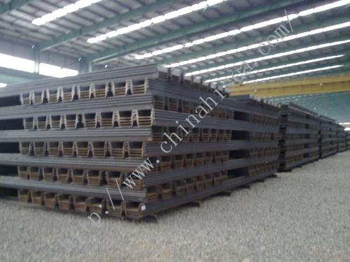 400*150mm Hot Rolling U Shaped Steel Sheet Piling