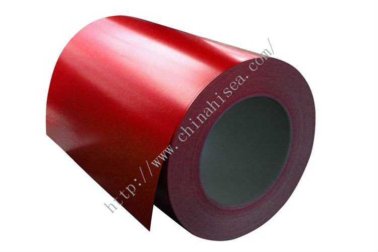 Pre-painted galvanized steel coil with high corrosion resistance