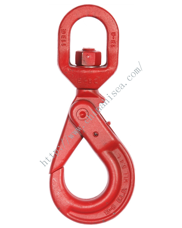 Grade 80 Swivel Self Locking Hooks