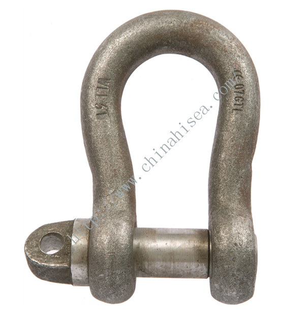 Large Bow Shackles with Screw Collar Pin