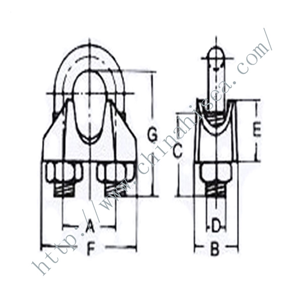 drawing-Galvanized-Malleable-DIN-741-Wire-Rope-Clips.jpg