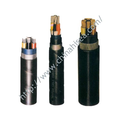 Shearer metal shield flame retardant cable