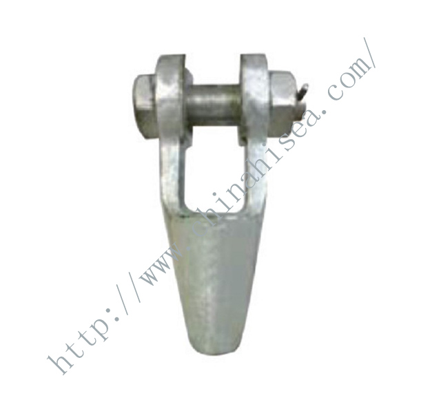 Open Forged Spelter Socket