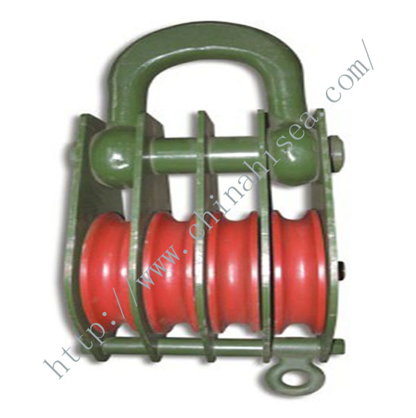 4 Wheels Sheaves Pulley Blocks