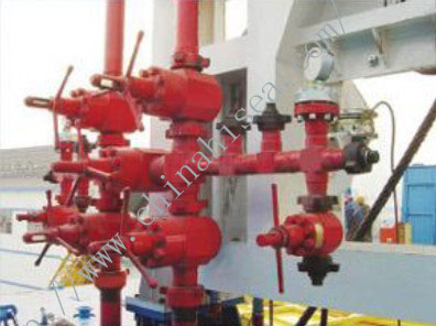 Drilling Fluid Manifold - Derrick Floor Valve Stack.jpg