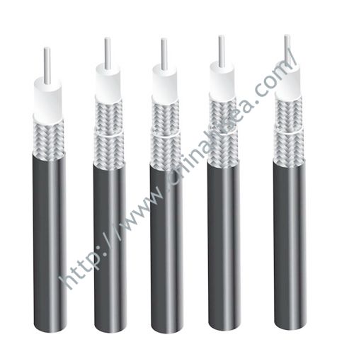 High temperature RF coaxial cable