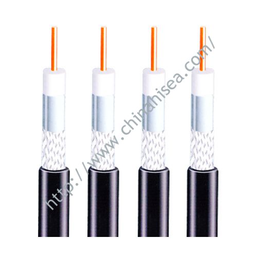 Solid RF coaxial cable