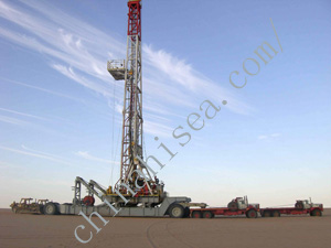 Oil/Gas Electric Trailer-mounted Drilling Rig