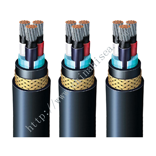 PVC insulated marine power cable