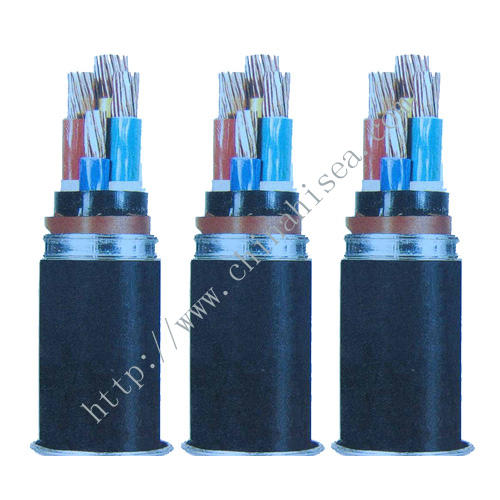 Fluorine plastic heat resistant cable