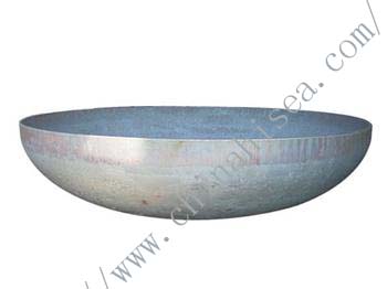 Steel dish end