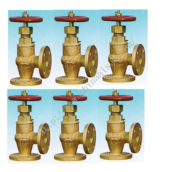  Marine Bronze Screw Down Check Angle Valve JIS F7352 5K