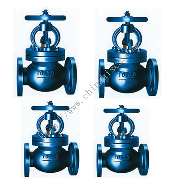 Marine Cast Steel Screw Down Check Globe Valve JIS F7471 10K