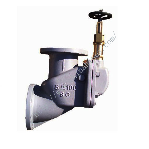 marine cast steel angle storm valve