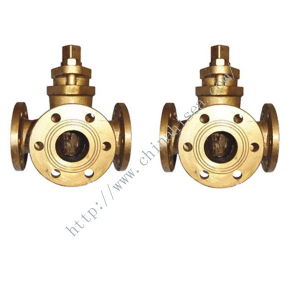 Marine Three Way Plug Valve