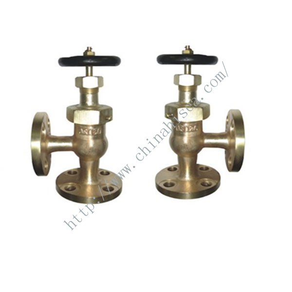  Marine Bronze Screw Down Angle Globe Check Valve