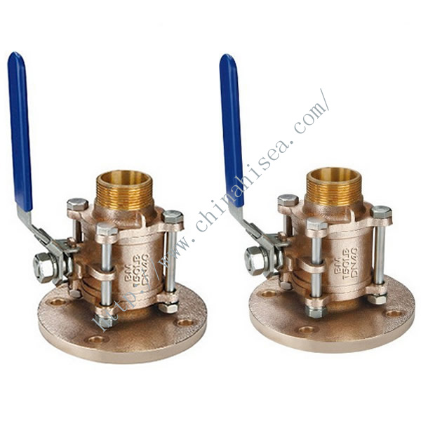 Bronze Marine Flange Floating Ball Valve