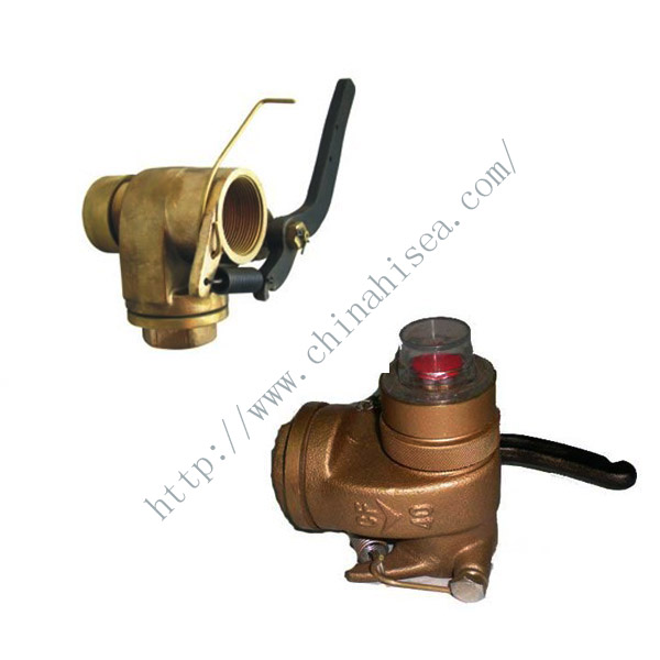  Marine Bronze Self-Closing Gate Valve Head for Sounding Pipe JIS F3019