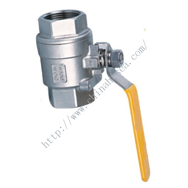 Thread ball valve can be 100% locked