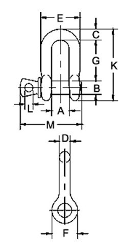 G-210  S-210 Screw Pin Chain Shackles-drawing.jpg
