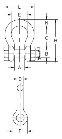 G-2130A Alloy Bolt Type Shackles Grade 80-drawing.jpg