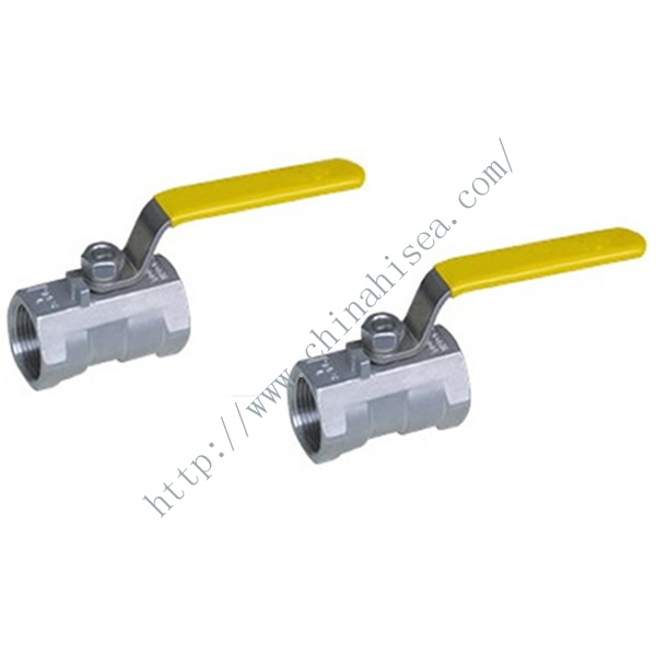 One Piece Stainless Steel Ball Valve