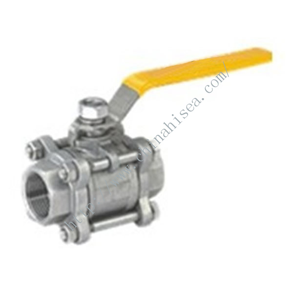 Three-piece Full Bore Ball Valve Shape 