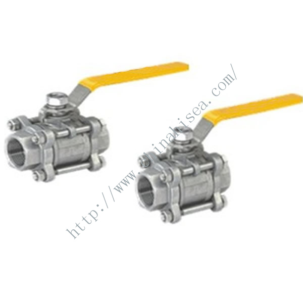 Three-piece Full Bore Ball Valve