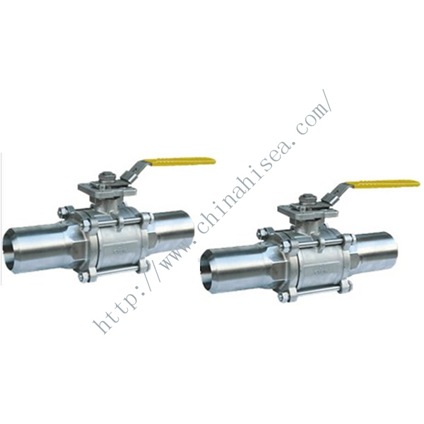Three-pieces Stainless Steel Ball Valve Detailed Pictures