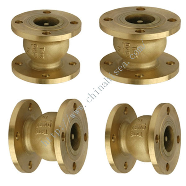 H41X Brass Muffle Check Valve Sample