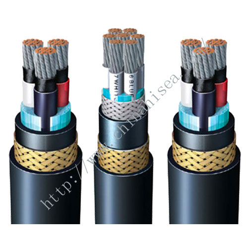 BFOU P5 P12 Halogen free mud resistant offshore power cable