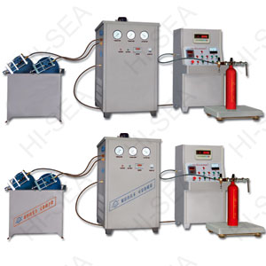 GTM-B Fire extinguisher Co2 filling machine