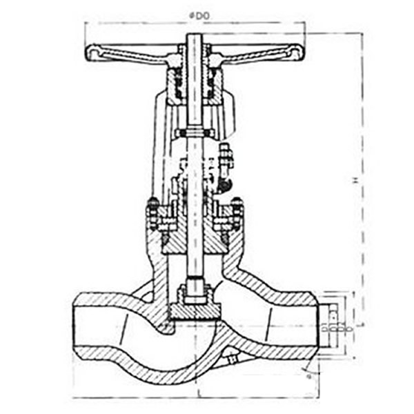 High Temperature High Pressure Power Station Globe Valve Working Theory