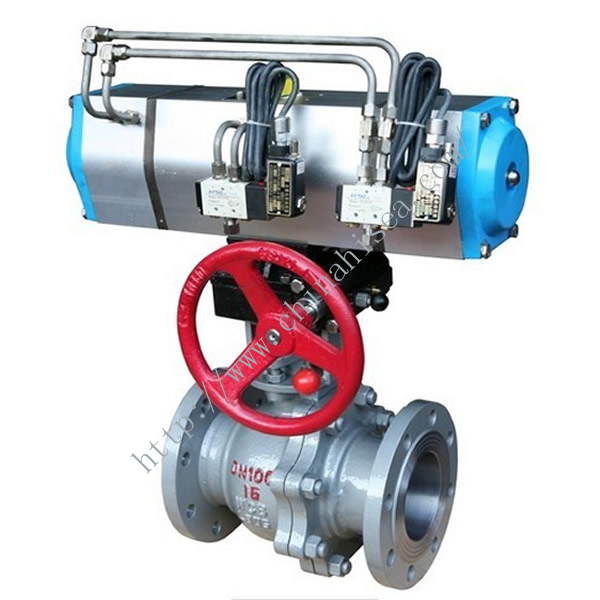 Three Position Pneumatic Ball Valve 