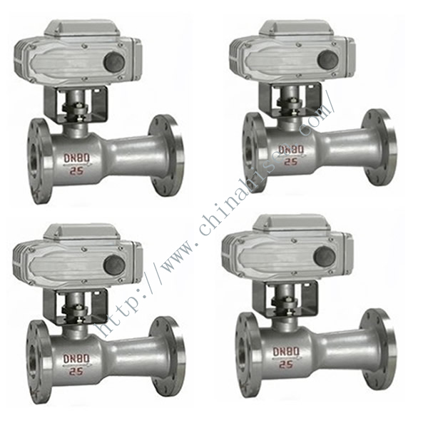 Electric High Temperature Ball Valve Sample 