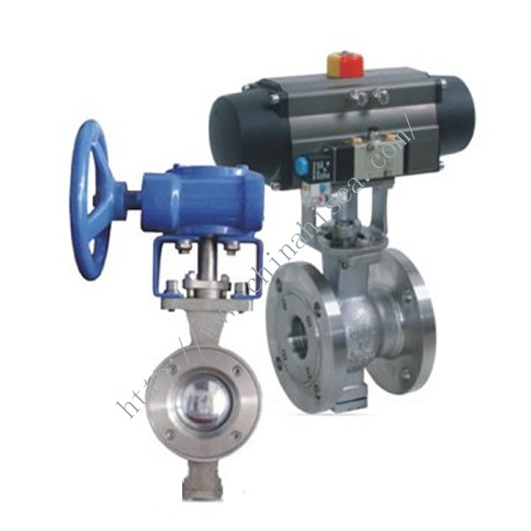 Electric V Type Adjusting Ball Valve