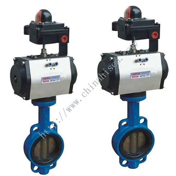 Pneumatic Butterfly Valve In Warehouse Pneumatic Butterfly Valve In Warehouse