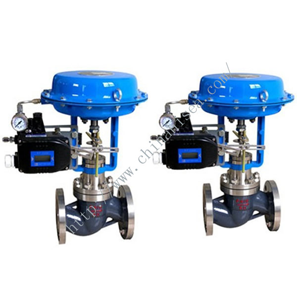 Pneumatic Diaphram Single Regulating Valve In Factory