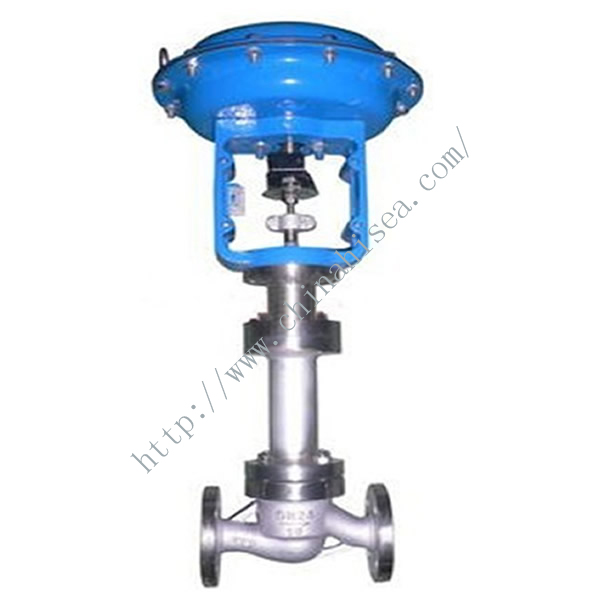 Bellows Seal Pneumatic Single Seat Regulating Valve In Factory 