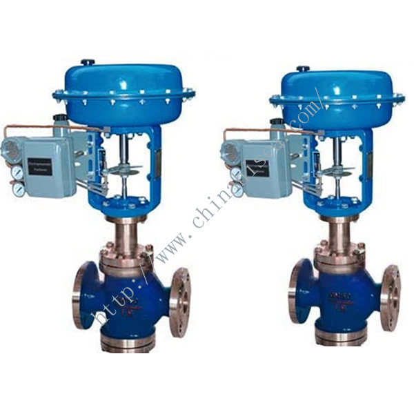 Pneumatic Diaphragm Three Way Regulating Valve