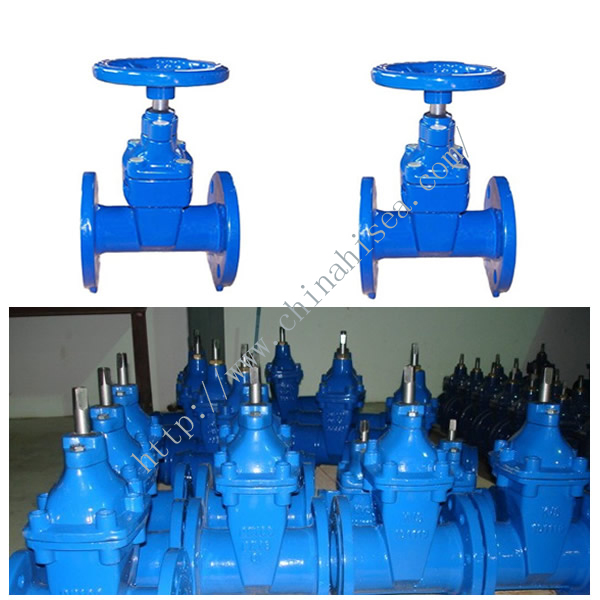 Rising Stem Cast Iron Gate Valve In Factory