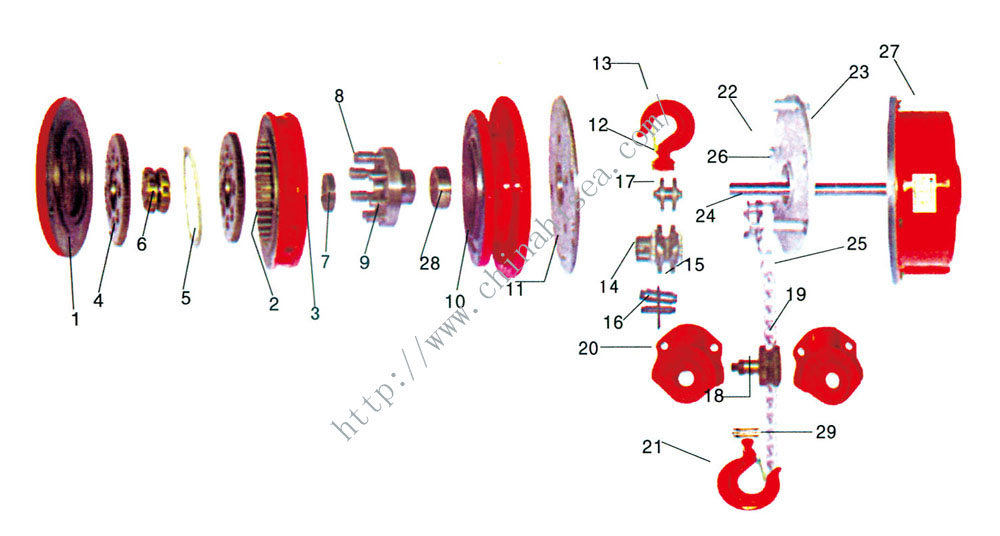 DHK Type High Speed Electric Chain Hoist-construction drawing.jpg