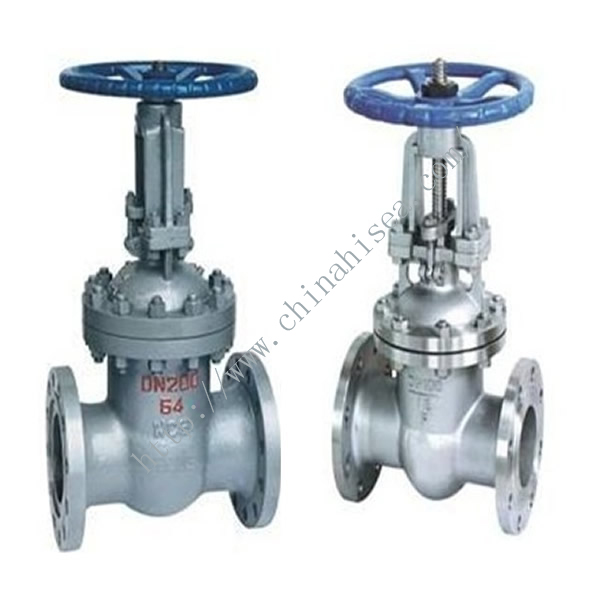 Stainless Steel Flanged Gate Valve In Factory 