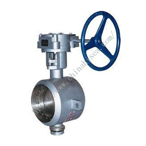 Weld Butterfly Valve In Factory